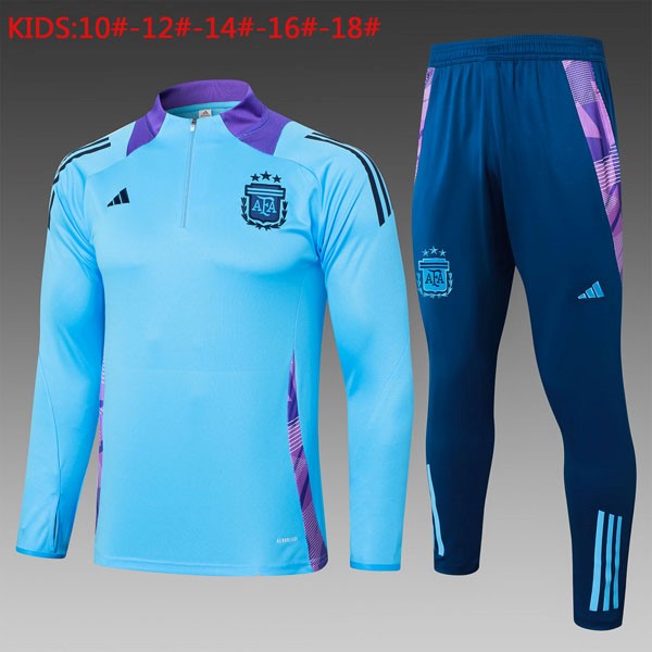 Kinder Sweatshirts Argentinien 2024-2025 Blau 3